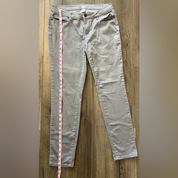 W62 Westport Signature Skinny Fit Jean Pants Gray Size 8 - Picture 6 of 13